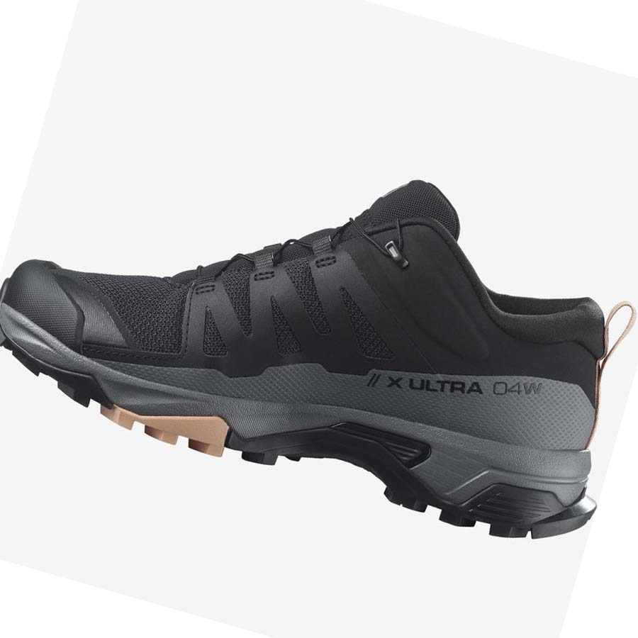 Salomon WoX ULTRA 4 Kadın Yürüyüş Ayakkabısı Siyah | TR 2800JPQ